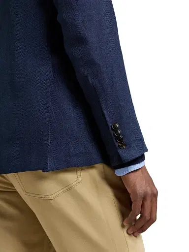 Polo Ralph Lauren Men's Polo Tailored Herringbone Sport Coat | Thumbnail 6 Polo Ralph Lauren Men's Polo Tailored Herringbone Sport Coat | Thumbnail 6