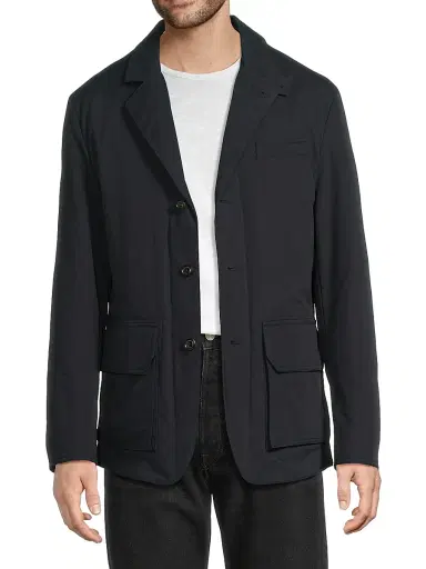 Ralph Lauren Purple Label Men's Hybrid Down Jacket - Classic Chairman Navy | Thumbnail 6 Ralph Lauren Purple Label Men's Hybrid Down Jacket - Classic Chairman Navy | Thumbnail 6