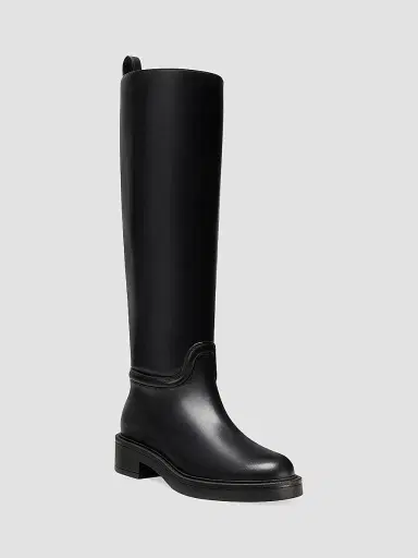 Stuart Weitzman Women's Celia Leather Riding Boots - Black | Thumbnail 2 Stuart Weitzman Women's Celia Leather Riding Boots - Black | Thumbnail 2