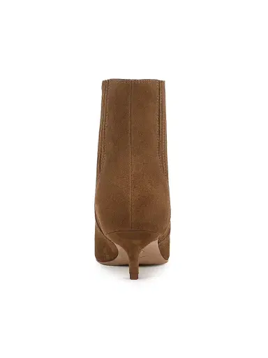 Veronica Beard Women's Lisa 45MM Suede Chelsea Boots - Hazelwood | Thumbnail 3 Veronica Beard Women's Lisa 45MM Suede Chelsea Boots - Hazelwood | Thumbnail 3