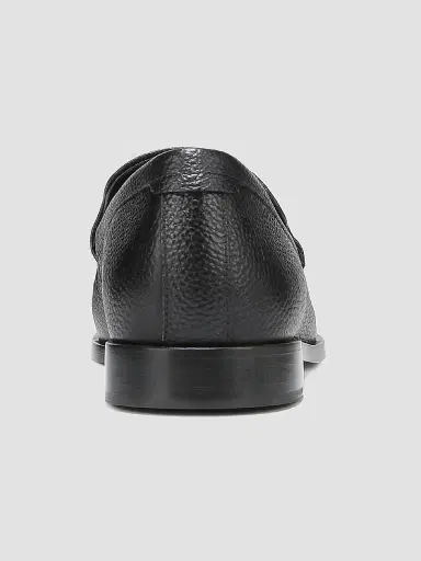 Vince Men's Miles Leather Loafers - Black | Thumbnail 3 Vince Men's Miles Leather Loafers - Black | Thumbnail 3