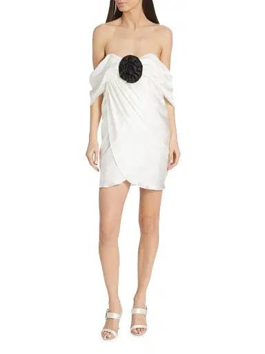 The Bar Women's Riley Silk Charmeuse Bridal Dress | Thumbnail 8 The Bar Women's Riley Silk Charmeuse Bridal Dress | Thumbnail 8