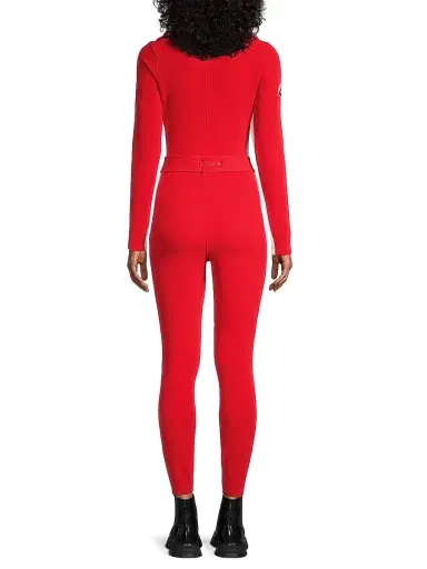 Cordova Women's Signature Belted Ski Jumpsuit - Fiery Red | Thumbnail 4 Cordova Women's Signature Belted Ski Jumpsuit - Fiery Red | Thumbnail 4