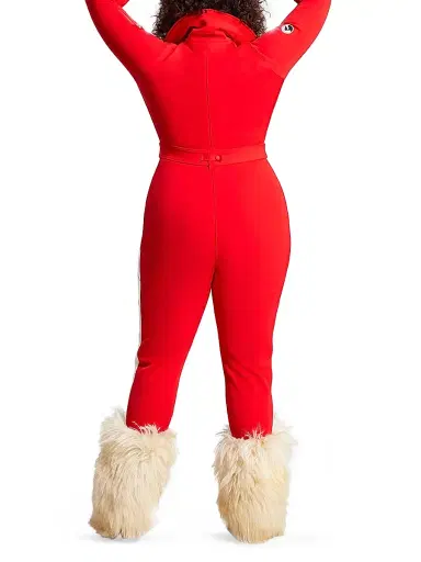 Cordova Women's Signature Belted Ski Jumpsuit - Fiery Red | Thumbnail 8 Cordova Women's Signature Belted Ski Jumpsuit - Fiery Red | Thumbnail 8