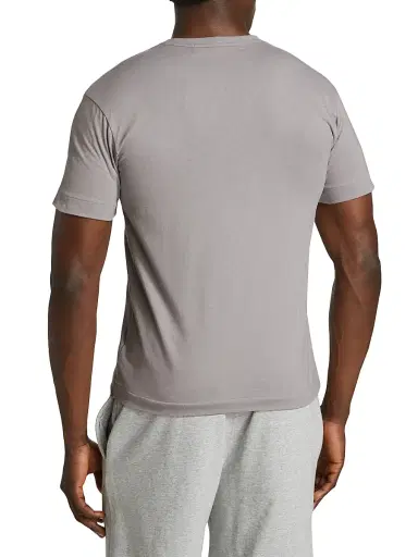 Comme des Garçons PLAY Men's Small Heart Crewneck T-Shirt - Grey - Size Small | Thumbnail 5 Comme des Garçons PLAY Men's Small Heart Crewneck T-Shirt - Grey - Size Small | Thumbnail 5