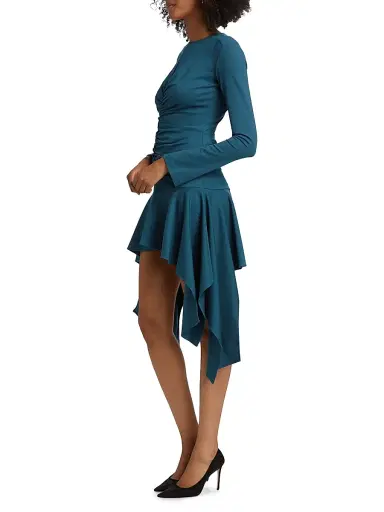 AKNVAS Women's Daani Stretch Jersey Dress - Sarcelle | Thumbnail 4 AKNVAS Women's Daani Stretch Jersey Dress - Sarcelle | Thumbnail 4
