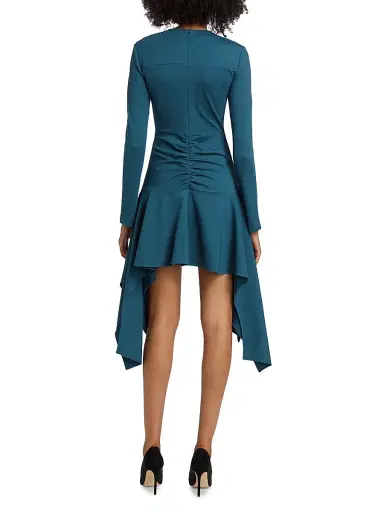 AKNVAS Women's Daani Stretch Jersey Dress - Sarcelle | Thumbnail 5 AKNVAS Women's Daani Stretch Jersey Dress - Sarcelle | Thumbnail 5