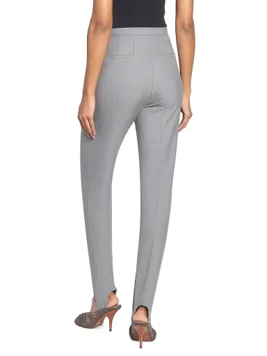 Dries Van Noten Women's Pandora Stretch Wool Stirrup Pants | Thumbnail 5 Dries Van Noten Women's Pandora Stretch Wool Stirrup Pants | Thumbnail 5