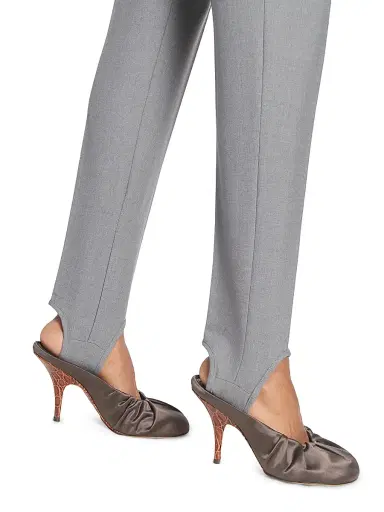 Dries Van Noten Women's Pandora Stretch Wool Stirrup Pants | Thumbnail 7 Dries Van Noten Women's Pandora Stretch Wool Stirrup Pants | Thumbnail 7