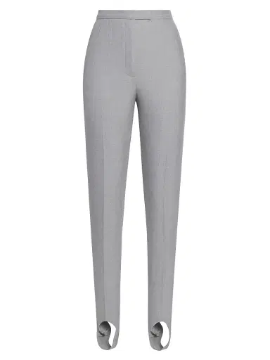 Dries Van Noten Women's Pandora Stretch Wool Stirrup Pants | Thumbnail 1 Dries Van Noten Women's Pandora Stretch Wool Stirrup Pants | Thumbnail 1
