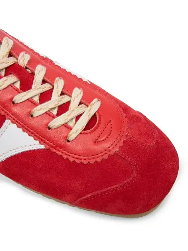 Dries Van Noten Men's Retro Leather Low-Top Sneakers | Thumbnail 5 Dries Van Noten Men's Retro Leather Low-Top Sneakers | Thumbnail 5