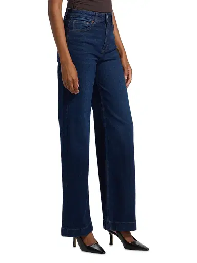 Reformation Women's Bex Super-Stretch High-Rise Wide-Leg Jeans - Wheeler - Size 25 | Thumbnail 4 Reformation Women's Bex Super-Stretch High-Rise Wide-Leg Jeans - Wheeler - Size 25 | Thumbnail 4