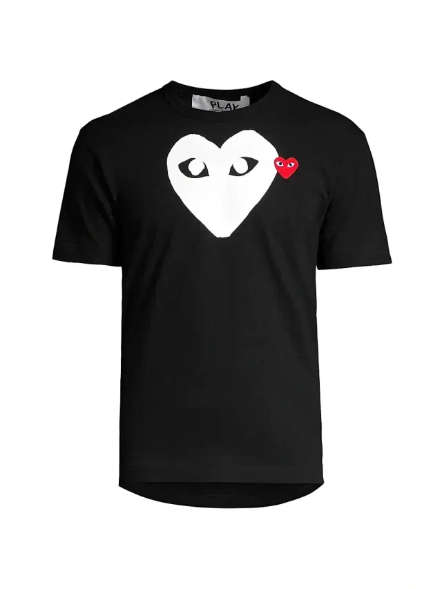 Men Large Heart Cotton Tee Men Large Heart Cotton Tee