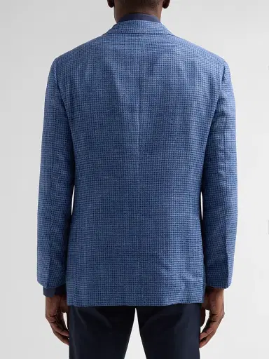 Kiton Men's Cashmere Houndstooth Sport Coat | Thumbnail 3 Kiton Men's Cashmere Houndstooth Sport Coat | Thumbnail 3