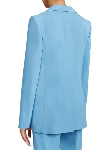 Santorelli Women's Rowan Double-Breasted Blazer - Cornflower | Thumbnail 3 Santorelli Women's Rowan Double-Breasted Blazer - Cornflower | Thumbnail 3