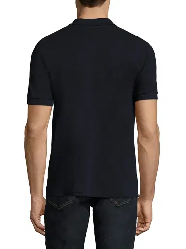 Comme des Garçons PLAY Men's Heart Applique Polo - Navy | Thumbnail 5 Comme des Garçons PLAY Men's Heart Applique Polo - Navy | Thumbnail 5