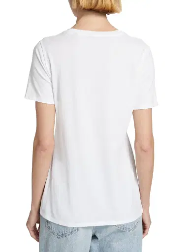 ATM Anthony Thomas Melillo Women's Jersey Cotton Crewneck T-Shirt - White | Thumbnail 5 ATM Anthony Thomas Melillo Women's Jersey Cotton Crewneck T-Shirt - White | Thumbnail 5