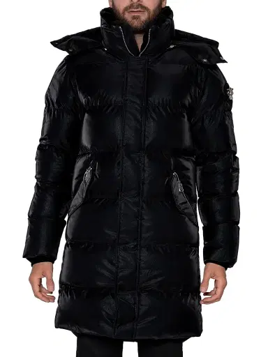 Woodpecker Men's Penguin Puffer Coat - Black Diamond | Thumbnail 3 Woodpecker Men's Penguin Puffer Coat - Black Diamond | Thumbnail 3