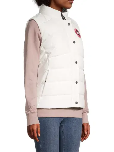 Canada Goose Women's Freestyle Down Vest - White - Size XS | Thumbnail 4 Canada Goose Women's Freestyle Down Vest - White - Size XS | Thumbnail 4