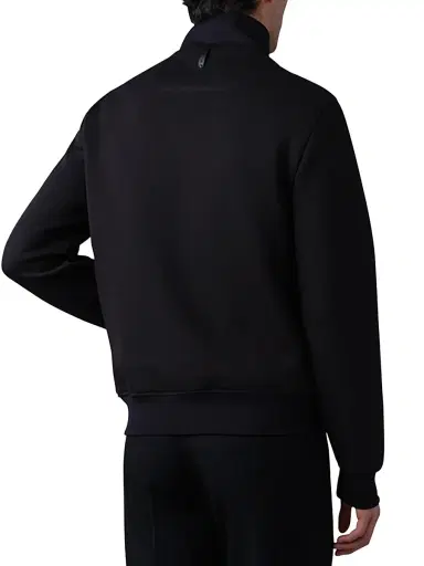 Mackage Men's Collin Mixed-Media Bomber Jacket - Black | Thumbnail 5 Mackage Men's Collin Mixed-Media Bomber Jacket - Black | Thumbnail 5