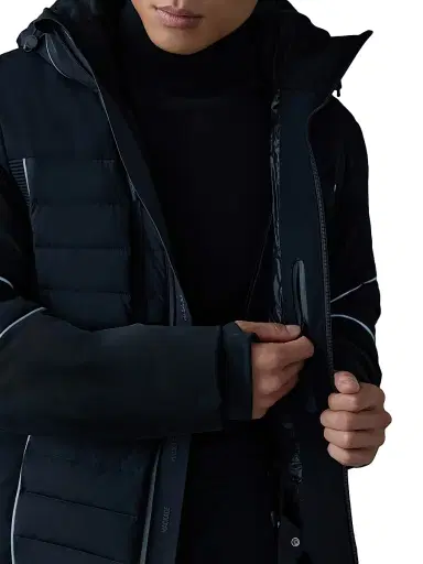 Mackage Men's Jasper Quilted Down Ski Jacket - Black | Thumbnail 6 Mackage Men's Jasper Quilted Down Ski Jacket - Black | Thumbnail 6