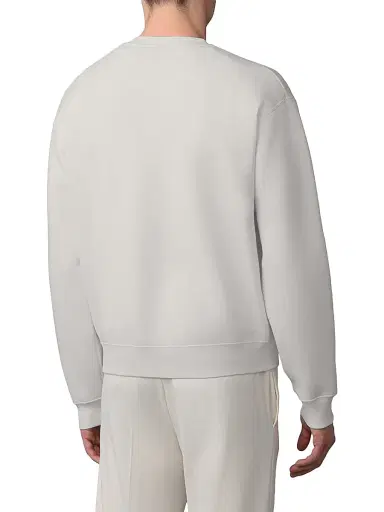 Mackage Men's Julian Double-Face Jersey Sweatshirt - Trench | Thumbnail 5 Mackage Men's Julian Double-Face Jersey Sweatshirt - Trench | Thumbnail 5