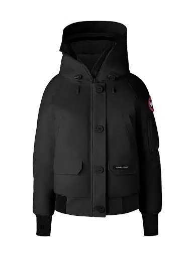 Canada Goose Women's Chilliwack Down Bomber Jacket - Black | Thumbnail 1 Canada Goose Women's Chilliwack Down Bomber Jacket - Black | Thumbnail 1