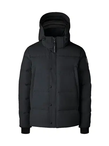 Canada Goose Men's Wyndham Black Label Slim-Fit Parka | Thumbnail 1 Canada Goose Men's Wyndham Black Label Slim-Fit Parka | Thumbnail 1