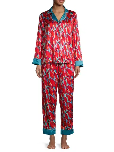 Averie Women's Margot Long Pajama Set | Thumbnail 3 Averie Women's Margot Long Pajama Set | Thumbnail 3