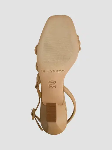 Bernardo Women's Naples Heeled Sandals - Sand | Thumbnail 4 Bernardo Women's Naples Heeled Sandals - Sand | Thumbnail 4