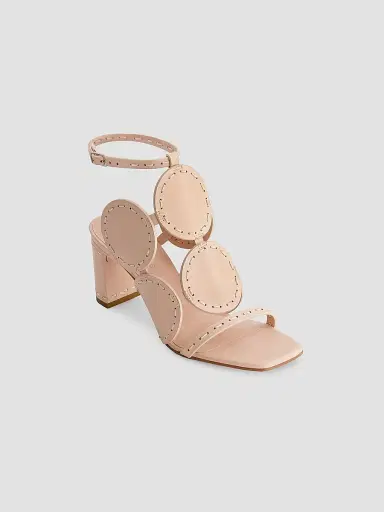 Bernardo 1946 Women's New Moon 75MM Heeled Sandals - Cipria - Size 10 | Thumbnail 5 Bernardo 1946 Women's New Moon 75MM Heeled Sandals - Cipria - Size 10 | Thumbnail 5