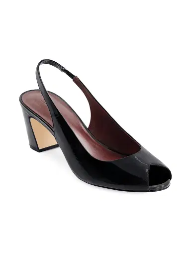 Bernardo Women's Adell Peep Toe Pumps - Black | Thumbnail 2 Bernardo Women's Adell Peep Toe Pumps - Black | Thumbnail 2