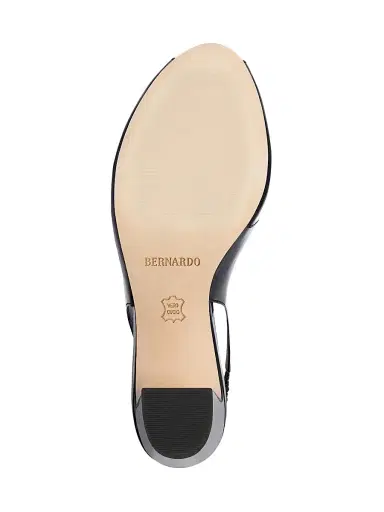 Bernardo Women's Adell Peep Toe Pumps - Black | Thumbnail 4 Bernardo Women's Adell Peep Toe Pumps - Black | Thumbnail 4