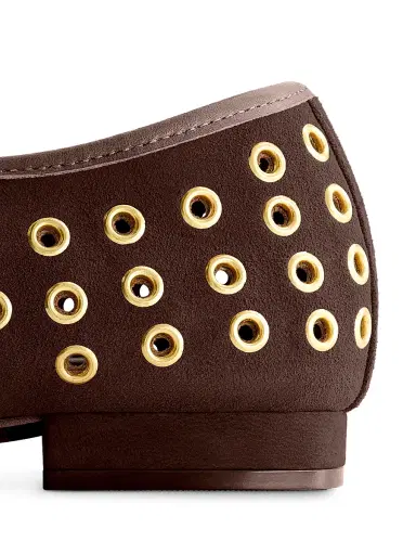 Bernardo Women's Borden Grommet Mary Jane Flats - Dark Chocolate - Size 6.5 | Thumbnail 5 Bernardo Women's Borden Grommet Mary Jane Flats - Dark Chocolate - Size 6.5 | Thumbnail 5