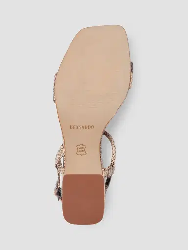 Bernardo Women's Josei Low Heel Sandals - Natural - Size 11 | Thumbnail 4 Bernardo Women's Josei Low Heel Sandals - Natural - Size 11 | Thumbnail 4