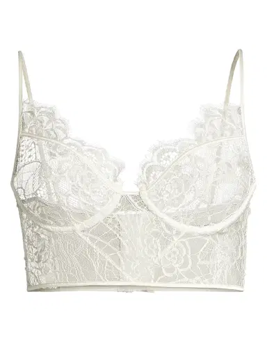 Kiki de Montparnasse Women's Coquette Lace Longline Bra - | Thumbnail 1 Kiki de Montparnasse Women's Coquette Lace Longline Bra - | Thumbnail 1