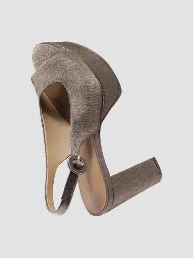Bernardo Women's Vega Peep Toe Platform Pumps - Coffee | Thumbnail 5 Bernardo Women's Vega Peep Toe Platform Pumps - Coffee | Thumbnail 5