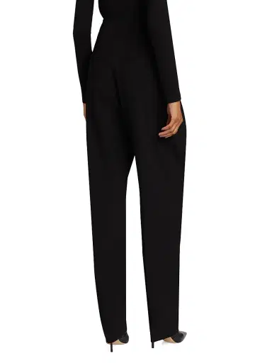 Tove Women's Dara Wool-Blend Trousers - Black | Thumbnail 5 Tove Women's Dara Wool-Blend Trousers - Black | Thumbnail 5