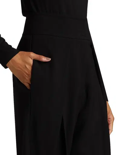 Tove Women's Dara Wool-Blend Trousers - Black | Thumbnail 6 Tove Women's Dara Wool-Blend Trousers - Black | Thumbnail 6