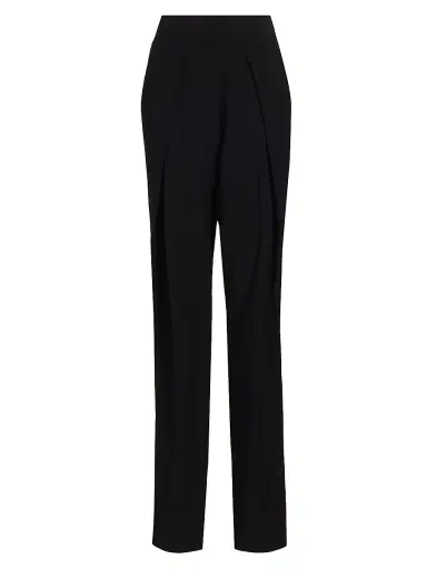 Tove Women's Dara Wool-Blend Trousers - Black | Thumbnail 1 Tove Women's Dara Wool-Blend Trousers - Black | Thumbnail 1