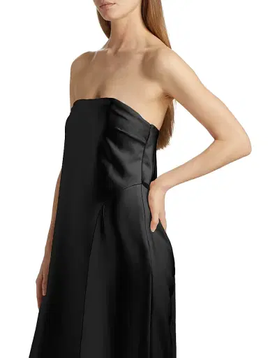 Halston Women's Jacqueline Crêpe Jumpsuit - Black | Thumbnail 6 Halston Women's Jacqueline Crêpe Jumpsuit - Black | Thumbnail 6