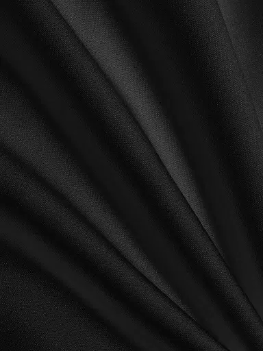 Halston Women's Jacqueline Crêpe Jumpsuit - Black | Thumbnail 7 Halston Women's Jacqueline Crêpe Jumpsuit - Black | Thumbnail 7