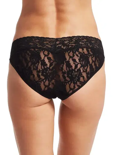 Hanky Panky Women's Signature Lace Vikini Brief - Black | Thumbnail 4 Hanky Panky Women's Signature Lace Vikini Brief - Black | Thumbnail 4