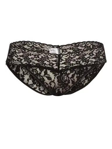 Hanky Panky Women's Signature Lace Vikini Brief - Black | Thumbnail 1 Hanky Panky Women's Signature Lace Vikini Brief - Black | Thumbnail 1