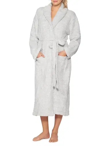 Barefoot Dreams Women's The CozyChic Heathered Robe | Thumbnail 1 Barefoot Dreams Women's The CozyChic Heathered Robe | Thumbnail 1