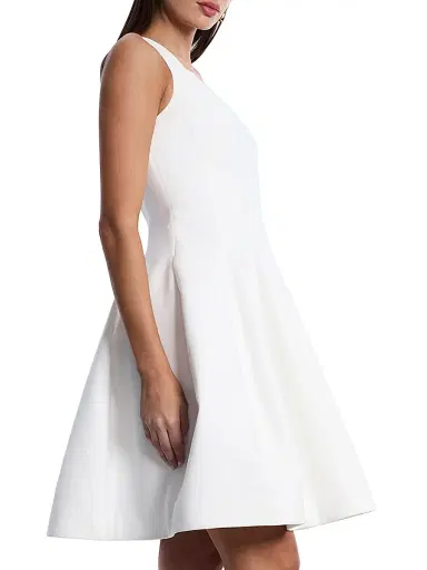BCBGMAXAZRIA Women's Tulip Square Neck Knee-Length Dress | Thumbnail 4 BCBGMAXAZRIA Women's Tulip Square Neck Knee-Length Dress | Thumbnail 4