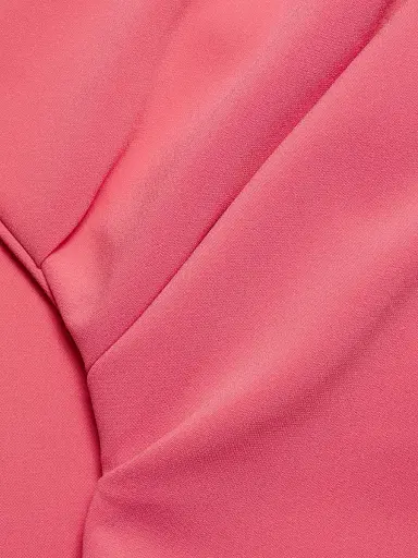 Halston Women's Jolie Crêpe Asymmetric Dress - Guava - Size 0 | Thumbnail 7 Halston Women's Jolie Crêpe Asymmetric Dress - Guava - Size 0 | Thumbnail 7