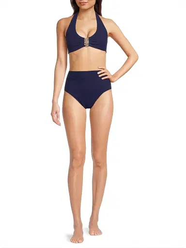 Change of Scenery Women's Melissa Textured Hardware Bikini Top | Thumbnail 1 Change of Scenery Women's Melissa Textured Hardware Bikini Top | Thumbnail 1