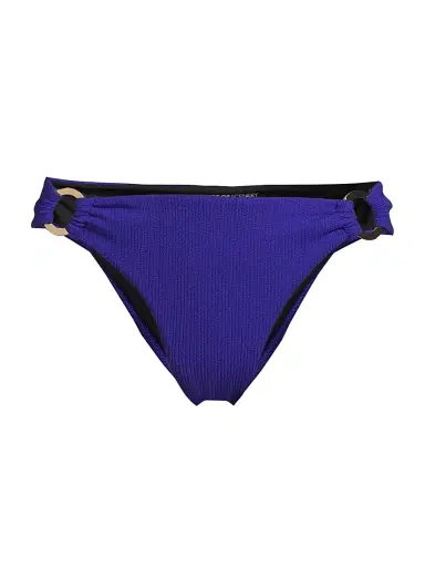 Change of Scenery Women's Ring Trim Bikini Bottom - Iris Texture | Thumbnail 1 Change of Scenery Women's Ring Trim Bikini Bottom - Iris Texture | Thumbnail 1