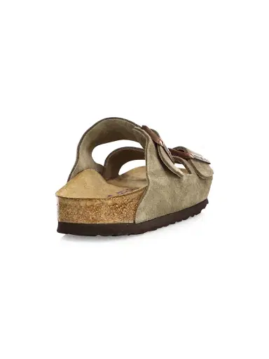 Birkenstock Women's Arizona Suede Double-Strap Sandals - Taupe | Thumbnail 3 Birkenstock Women's Arizona Suede Double-Strap Sandals - Taupe | Thumbnail 3